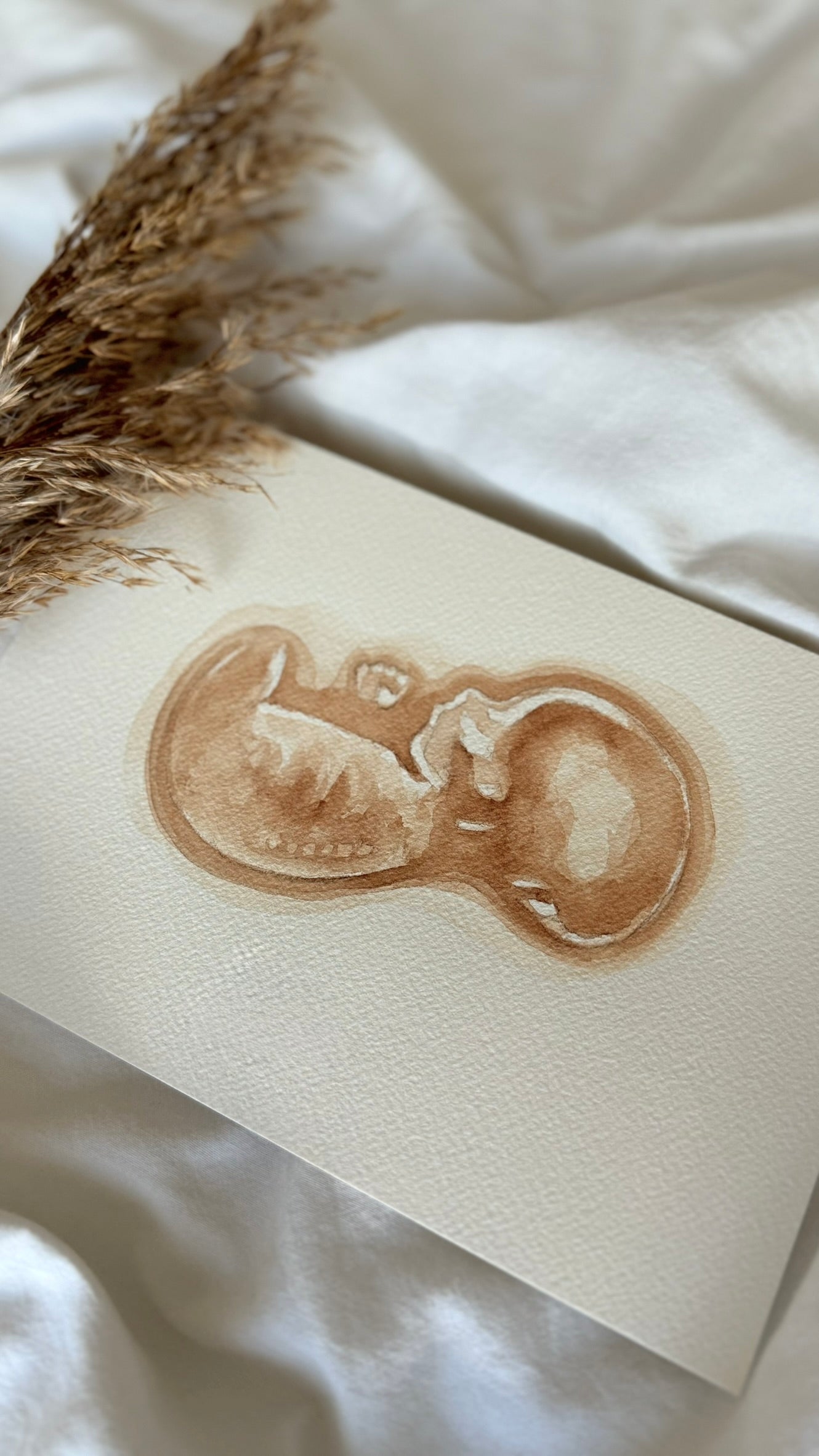 Echo Schilderij A5 - Nude