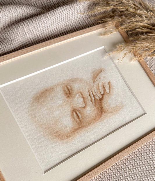 Stil geboren schildering - A4