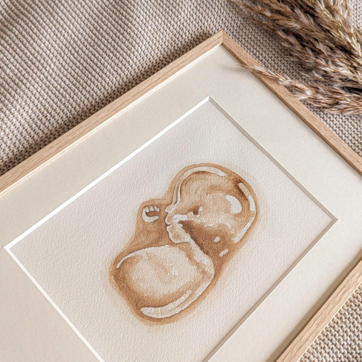 Echo Schilderij A4 - Nude