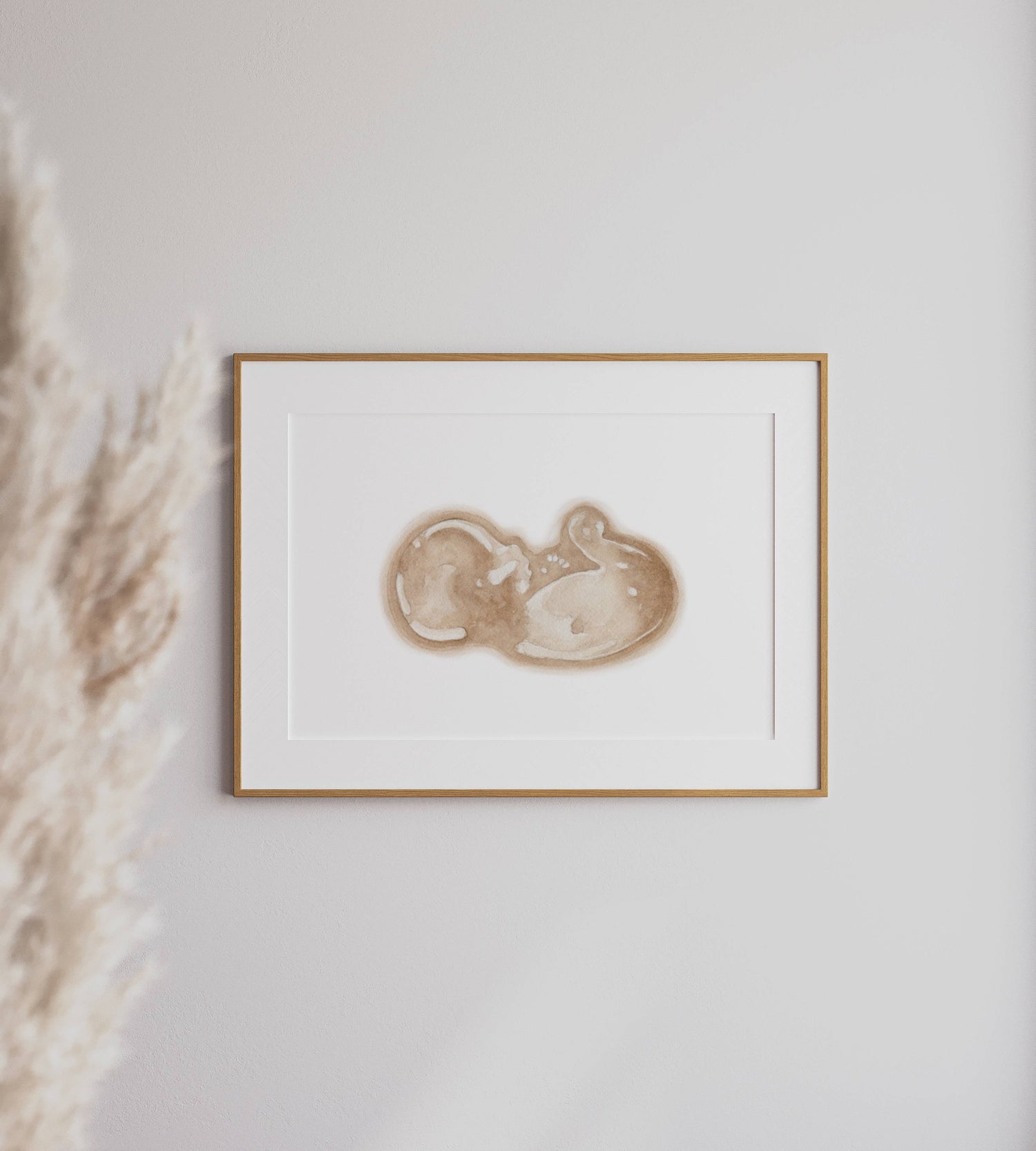 Echo schilderij - nude